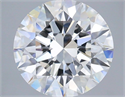 Natural Diamond 3.01 Carats, Round with Excellent Cut, G Color, VVS1 Clarity and Certified by GIA