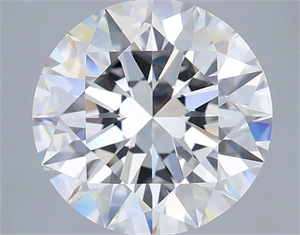 Picture of Natural Diamond 3.01 Carats, Round with Excellent Cut, G Color, VVS1 Clarity and Certified by GIA