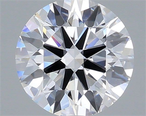 Picture of Lab Grown Diamond 1.50 Carats, Round with Ideal Cut, E Color, VS1 Clarity and Certified by IGI
