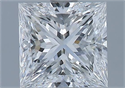 Natural Diamond 1.60 Carats, Princess with  Cut, G Color, VS1 Clarity and Certified by GIA