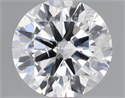 Natural Diamond 0.70 Carats, Round with Very Good Cut, G Color, I1 Clarity and Certified by GIA