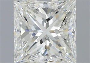 Picture of Natural Diamond 0.80 Carats, Princess with  Cut, J Color, VS2 Clarity and Certified by GIA