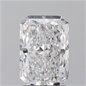 Natural Diamond 2.23 Carats, Radiant with  Cut, D Color, SI2 Clarity and Certified by GIA