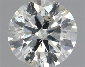 Picture of Natural Diamond 0.70 Carats, Round with Excellent Cut, I Color, I1 Clarity and Certified by IGI