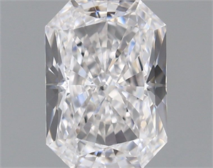 Picture of Natural Diamond 0.90 Carats, Radiant with  Cut, F Color, SI1 Clarity and Certified by GIA