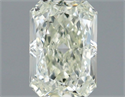 Natural Diamond 0.88 Carats, Radiant with  Cut, K Color, SI2 Clarity and Certified by GIA
