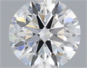 Natural Diamond 0.51 Carats, Round with Excellent Cut, G Color, VVS1 Clarity and Certified by IGI