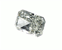 Natural Diamond 3.01 Carats, Radiant with  Cut, I Color, SI2 Clarity and Certified by GIA