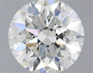 Picture of Natural Diamond 0.70 Carats, Round with Excellent Cut, G Color, SI2 Clarity and Certified by IGI