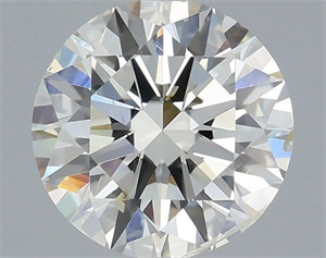 Picture of Natural Diamond 0.80 Carats, Round with Excellent Cut, I Color, SI2 Clarity and Certified by IGI