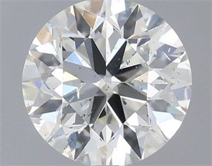Picture of Natural Diamond 0.70 Carats, Round with Excellent Cut, H Color, SI2 Clarity and Certified by IGI