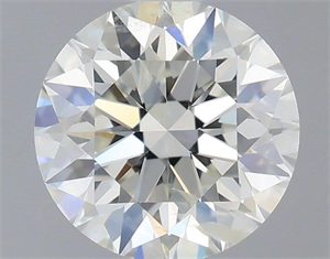 Picture of Natural Diamond 0.71 Carats, Round with Excellent Cut, H Color, SI2 Clarity and Certified by IGI