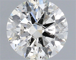 Picture of Natural Diamond 0.73 Carats, Round with Excellent Cut, I Color, SI2 Clarity and Certified by IGI