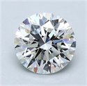 Natural Diamond 2.85 Carats, Round with Excellent Cut, F Color, IF Clarity and Certified by GIA