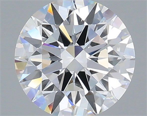 Picture of Lab Grown Diamond 1.25 Carats, Round with Ideal Cut, E Color, VVS2 Clarity and Certified by IGI
