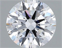 Lab Grown Diamond 1.25 Carats, Round with Ideal Cut, D Color, VVS2 Clarity and Certified by IGI