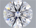 Lab Grown Diamond 1.25 Carats, Round with Ideal Cut, D Color, VS1 Clarity and Certified by IGI