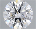 Lab Grown Diamond 1.50 Carats, Round with Ideal Cut, D Color, VS1 Clarity and Certified by IGI
