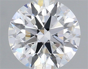 Picture of Lab Grown Diamond 1.50 Carats, Round with Ideal Cut, D Color, VS1 Clarity and Certified by IGI