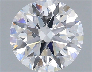 Picture of Lab Grown Diamond 1.00 Carats, Round with Ideal Cut, D Color, VS1 Clarity and Certified by IGI