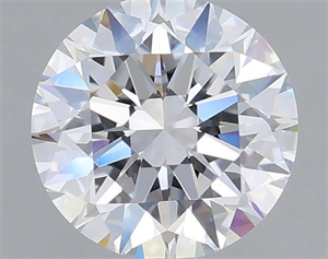 Picture of Lab Grown Diamond 1.04 Carats, Round with Ideal Cut, D Color, VVS1 Clarity and Certified by IGI