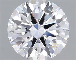 Picture of Lab Grown Diamond 1.02 Carats, Round with Excellent Cut, D Color, VVS1 Clarity and Certified by IGI
