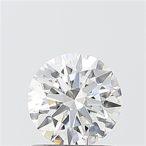 Picture of Lab Grown Diamond 1.01 Carats, Round with Excellent Cut, E Color, VVS2 Clarity and Certified by IGI