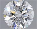 Lab Grown Diamond 1.02 Carats, Round with Excellent Cut, D Color, VVS2 Clarity and Certified by IGI
