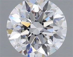 Picture of Lab Grown Diamond 1.02 Carats, Round with Excellent Cut, D Color, VVS2 Clarity and Certified by IGI