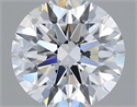 Lab Grown Diamond 1.28 Carats, Round with Ideal Cut, E Color, VS1 Clarity and Certified by IGI