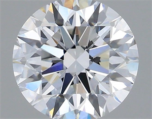 Picture of Lab Grown Diamond 1.28 Carats, Round with Ideal Cut, E Color, VS1 Clarity and Certified by IGI