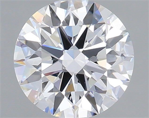 Picture of Lab Grown Diamond 1.04 Carats, Round with Ideal Cut, D Color, VVS1 Clarity and Certified by IGI