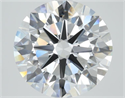 Lab Grown Diamond 1.00 Carats, Round with Ideal Cut, D Color, VVS2 Clarity and Certified by IGI