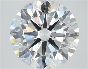 Picture of Lab Grown Diamond 1.00 Carats, Round with Ideal Cut, D Color, VVS2 Clarity and Certified by IGI