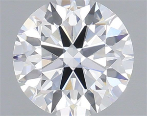 Picture of Lab Grown Diamond 1.08 Carats, Round with Ideal Cut, D Color, VVS2 Clarity and Certified by IGI