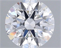Lab Grown Diamond 1.10 Carats, Round with Ideal Cut, D Color, VS1 Clarity and Certified by IGI