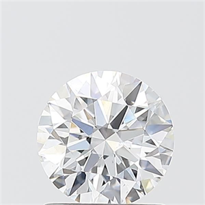 Picture of Lab Grown Diamond 1.10 Carats, Round with Ideal Cut, D Color, VS1 Clarity and Certified by IGI