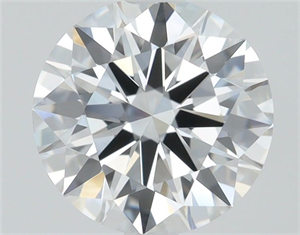 Picture of Lab Grown Diamond 1.03 Carats, Round with Ideal Cut, D Color, VVS2 Clarity and Certified by IGI