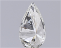 Natural Diamond 0.40 Carats, Pear with  Cut, I Color, IF Clarity and Certified by GIA
