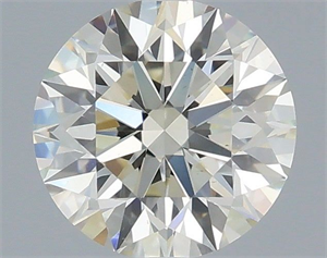 Picture of Natural Diamond 0.71 Carats, Round with Excellent Cut, J Color, VS2 Clarity and Certified by IGI