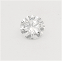 Natural Diamond 0.70 Carats, Round with Very Good Cut, H Color, SI2 Clarity and Certified by IGI
