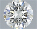 Natural Diamond 0.60 Carats, Round with Excellent Cut, G Color, VS1 Clarity and Certified by IGI