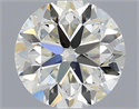 Natural Diamond 0.70 Carats, Round with Very Good Cut, I Color, VS2 Clarity and Certified by IGI