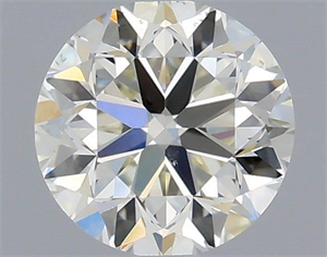 Picture of Natural Diamond 0.70 Carats, Round with Very Good Cut, I Color, VS2 Clarity and Certified by IGI