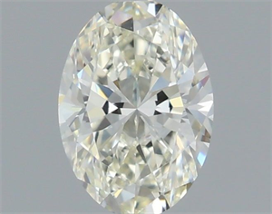 Picture of Natural Diamond 0.50 Carats, Oval with  Cut, J Color, VVS2 Clarity and Certified by IGI