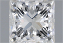 Natural Diamond 1.01 Carats, Princess with  Cut, F Color, SI1 Clarity and Certified by IGI