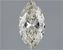 Natural Diamond 1.50 Carats, Marquise with  Cut, L Color, SI2 Clarity and Certified by GIA