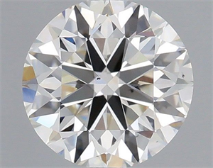 Picture of Natural Diamond 0.72 Carats, Round with Very Good Cut, I Color, VS2 Clarity and Certified by IGI