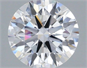 Lab Grown Diamond 1.00 Carats, Round with Ideal Cut, D Color, VVS2 Clarity and Certified by IGI