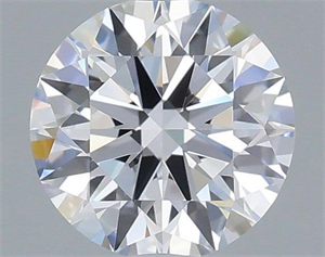 Picture of Lab Grown Diamond 1.04 Carats, Round with Ideal Cut, D Color, VVS2 Clarity and Certified by IGI
